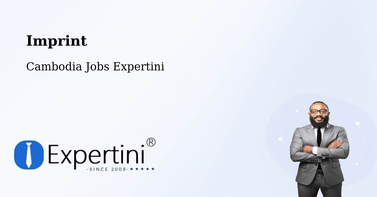 Imprint – Kratié - Cambodia Jobs Expertini